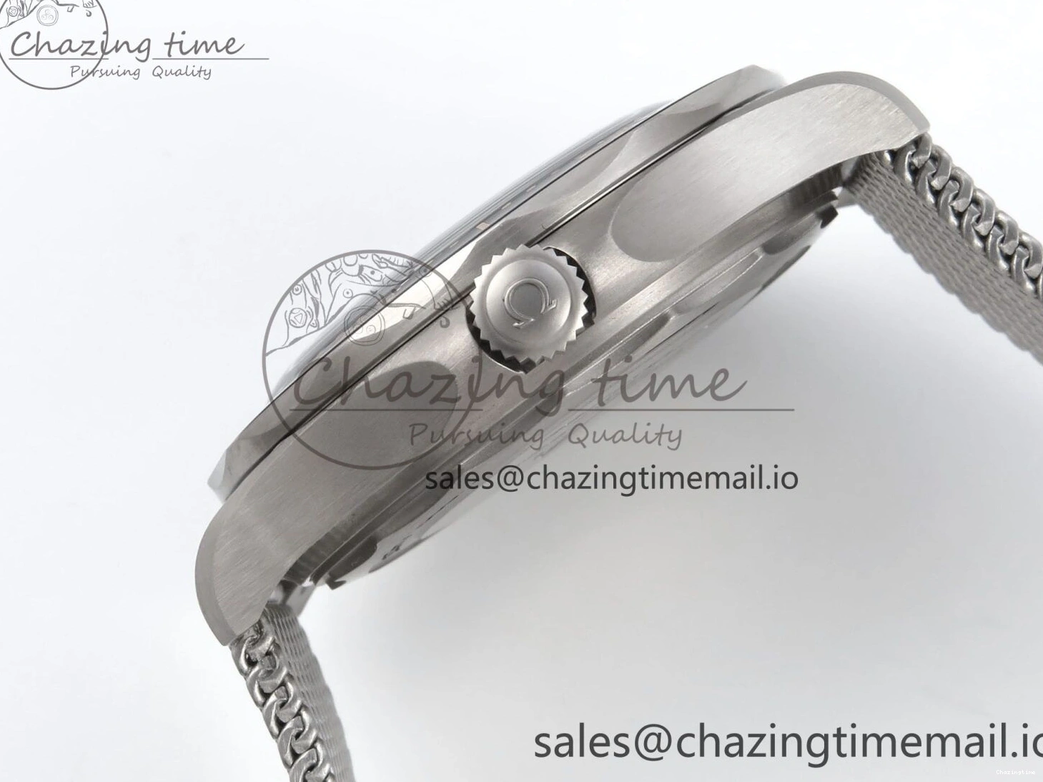 0323 Original Seamaster 300 “No Time to Die” Limited Edition VSF 1:1 Best Edition on SS Mesh Bracelet A8806(Free Nato) V 7679